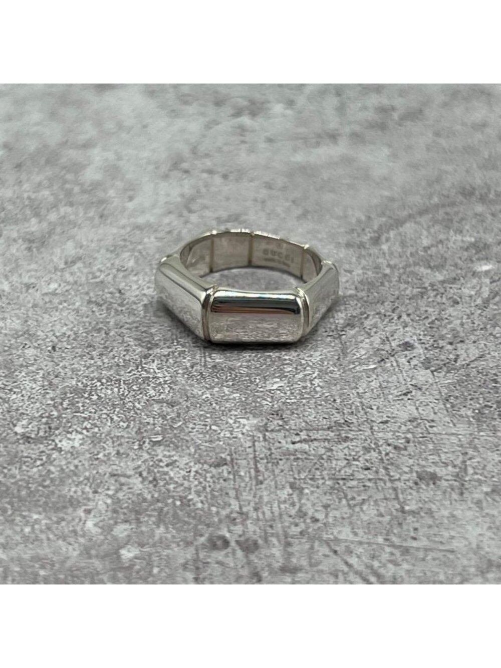 Gucci Bamboo Ring Silver